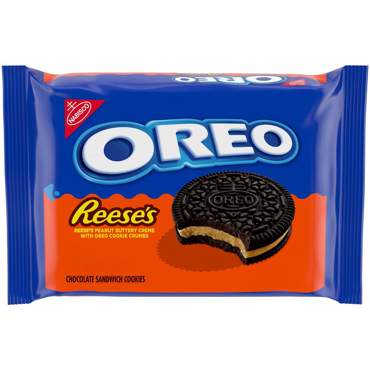 Oreo Reese's Peanut Buttery Sandwich Cookies (12.35oz) - Papaya Express