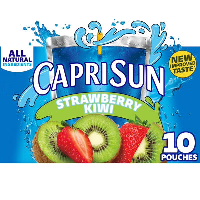 CAPRISUN STRAWBERRY AND KIWI 10 POUCHES