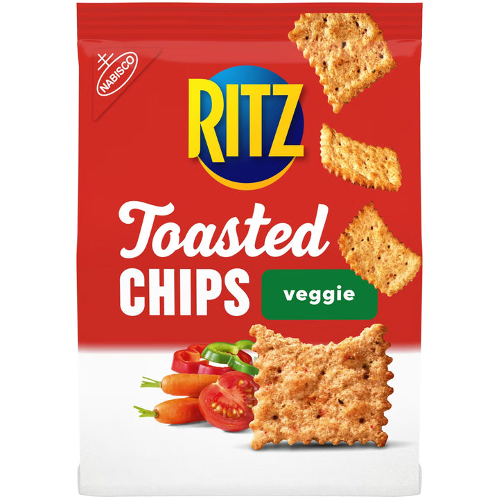 Ritz Toasted Chips Veggie Crackers Party Snacks (8.1 oz) - Papaya Express