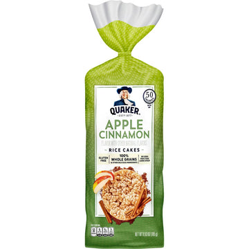 Quaker Apple Cinnamon Rice Cakes (4.47 oz) - Papaya Express