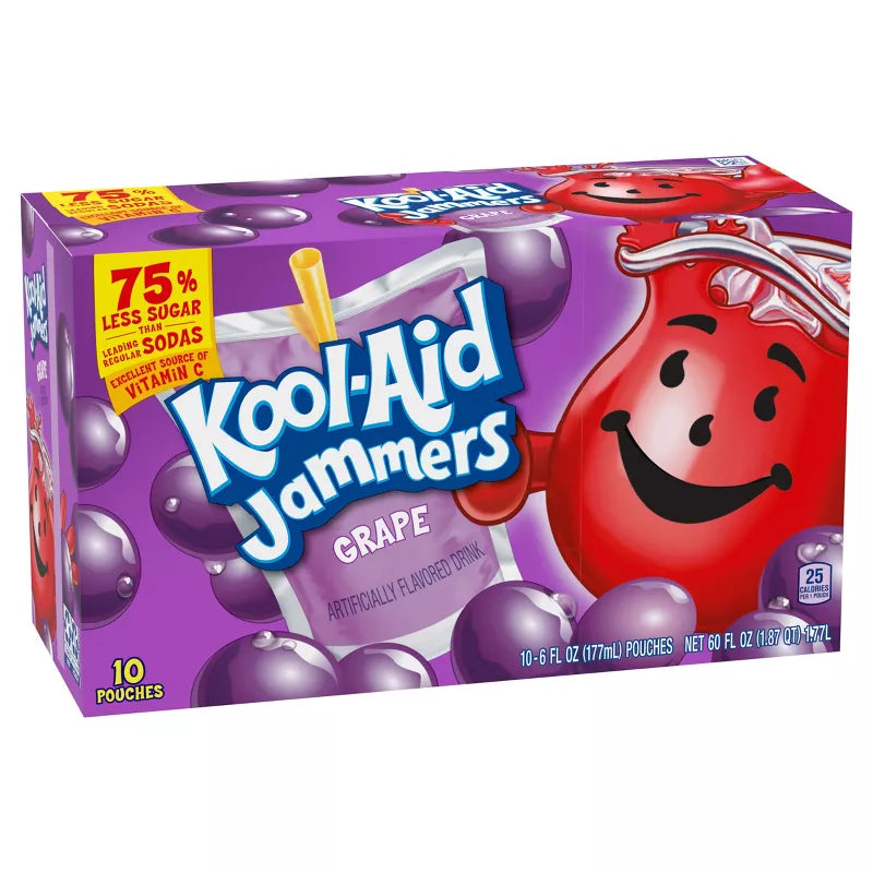 Kool Aid Jammers, 10CT - Papaya Express