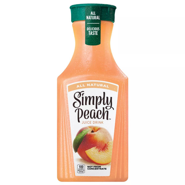 Simply Peach Juice (52oz) - Papaya Express