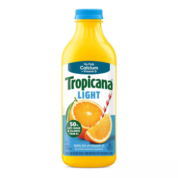 Tropicana Pure Premium Light No Pulp With Calcium (46 oz) - Papaya Express