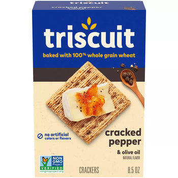 Triscuit Cracked Pepper & Olive oil (8 oz) - Papaya Express