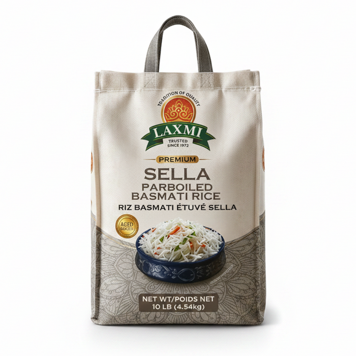 Laxmi Sella Parboiled Basmati Rice (10 lb)