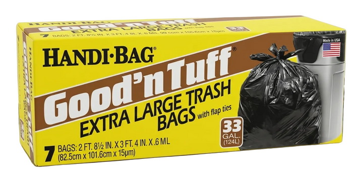 Good'n Tuff Extra Large Trash Bags (7 bags)
