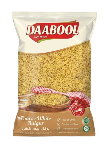 DAABOOL COARSE WHITE BULGUR (900G) - Papaya Express