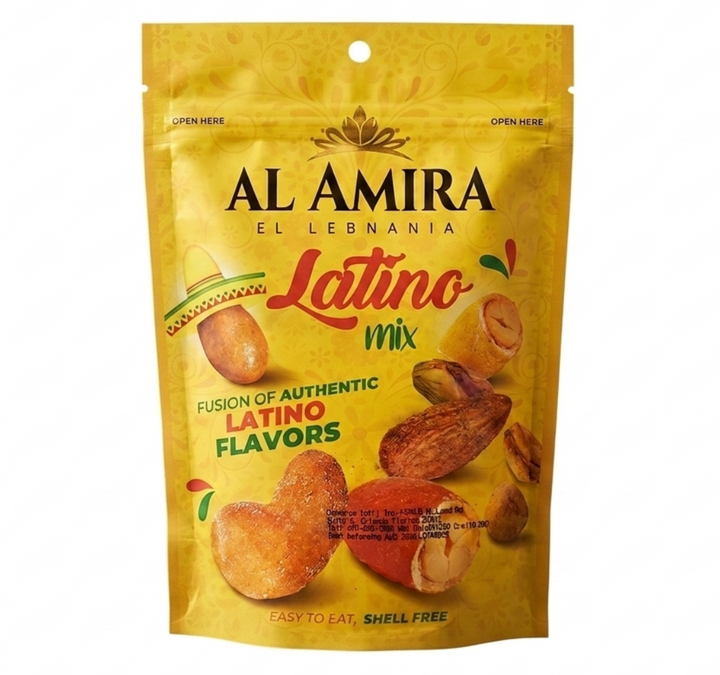 Al Amira Latino Nut Mix Roasted & Salted Shell free Nuts (10.58oz)