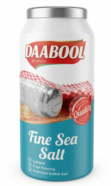 DAABOUL FINE SEA SALT SPRINKLER (700G) - Papaya Express