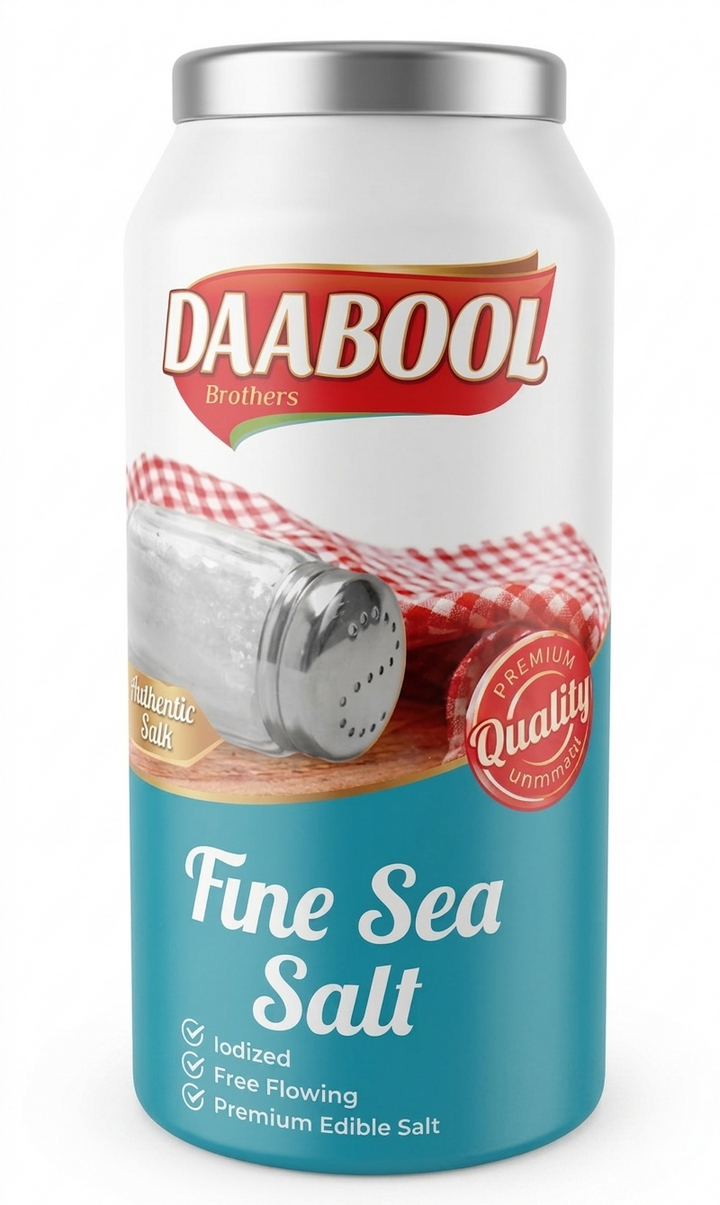 DAABOUL FINE SEA SALT SPRINKLER (700G) - Papaya Express