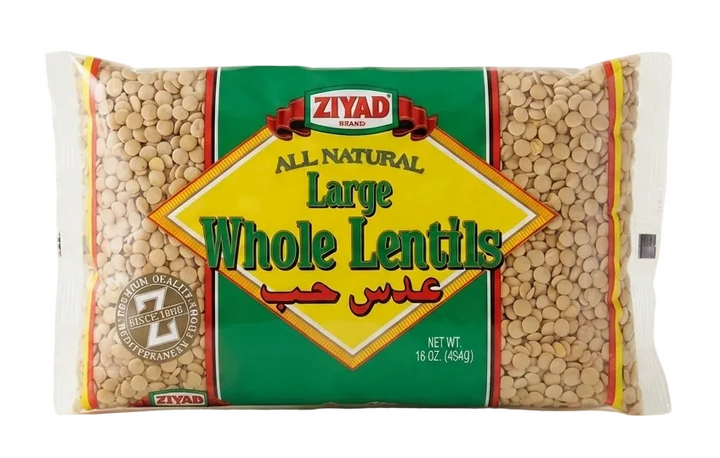 Ziyad Large Green Whole Lentils (32 oz)