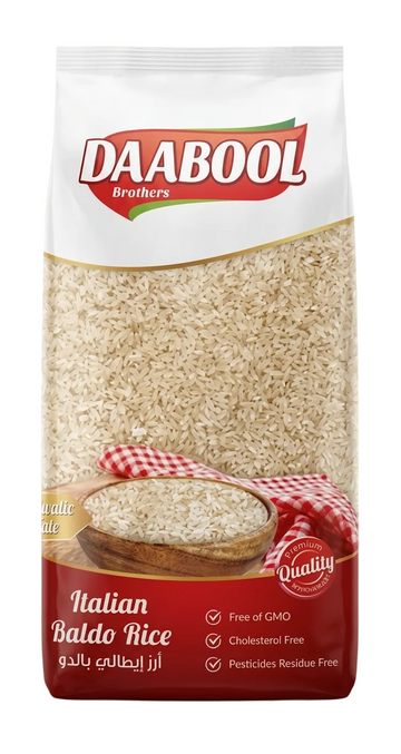 DAABOOL ITALIAN BALDO RICE (5KG) - Papaya Express
