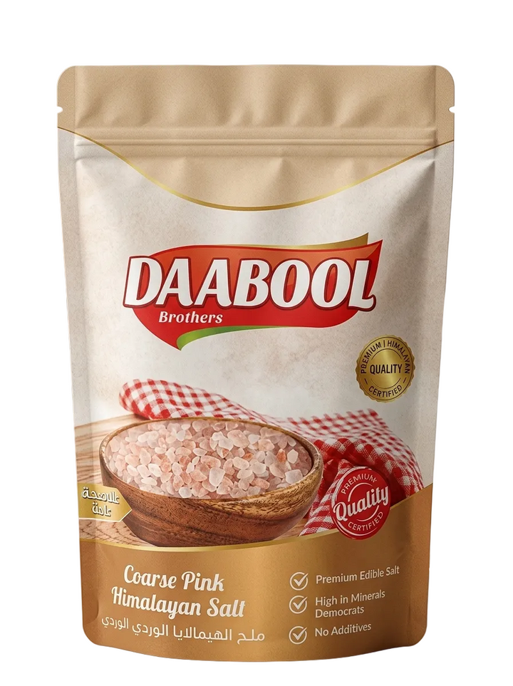 DAABOUL COARSE PINK HIMALAYAN SALT (500G) - Papaya Express