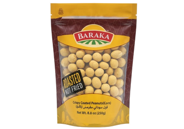 BARAKA COATED PEANUTS CORN BAG (250G) - Papaya Express