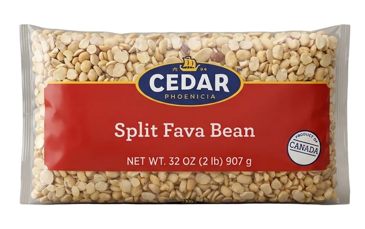 Cedar Split Fava Beans (32 oz)
