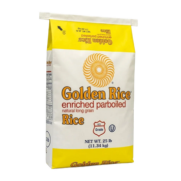 Golden Parboiled Rice (25 lb) - Papaya Express