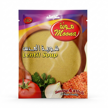 Moona Lentil Soup (3 oz) - Papaya Express
