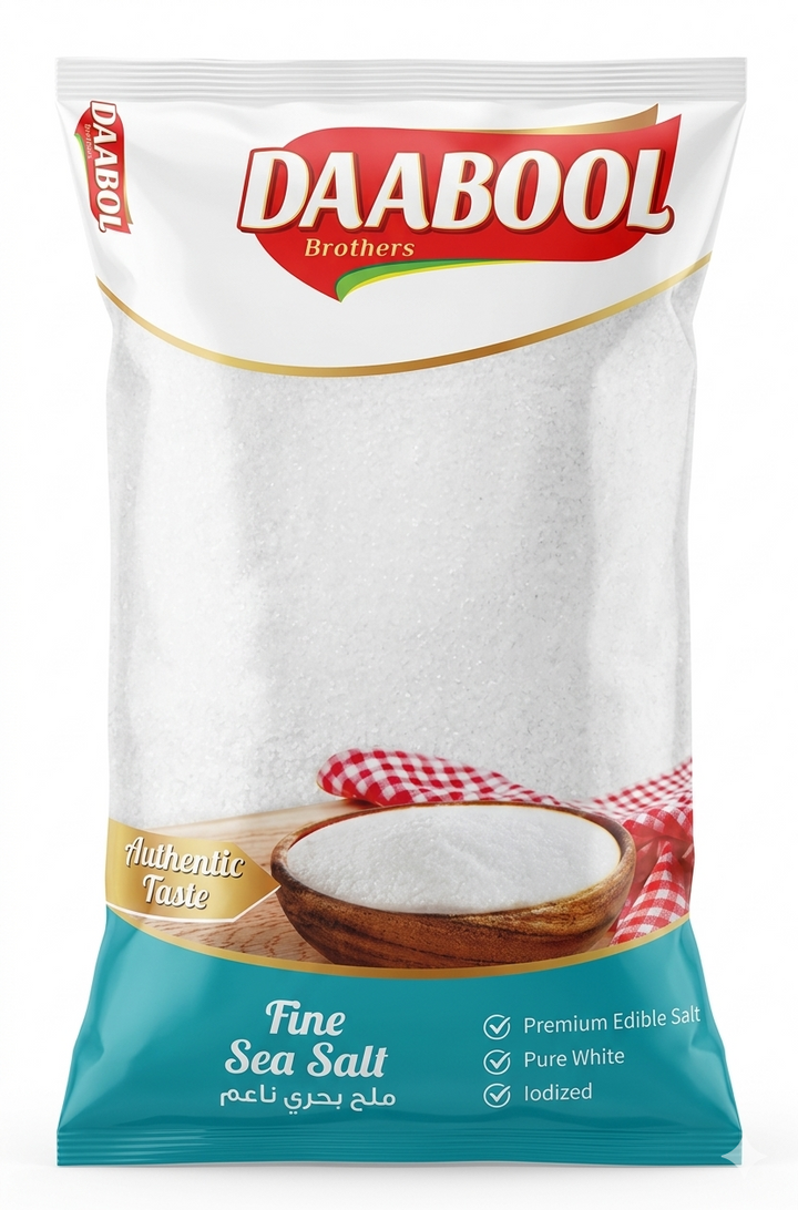 DAABOUL FINE SEA SALT (1 KG) - Papaya Express