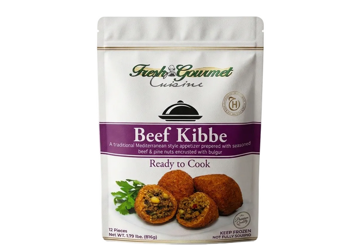 Fresh Gourmet Cuisine Beef Kibbeh (816 g) - Papaya Express