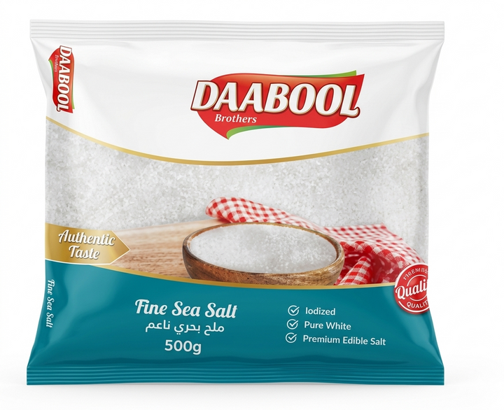 DAABOUL FINE SEA SALT (500G) - Papaya Express