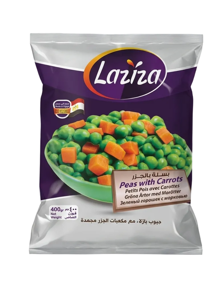 Laziza Peas with Carrots (14oz)
