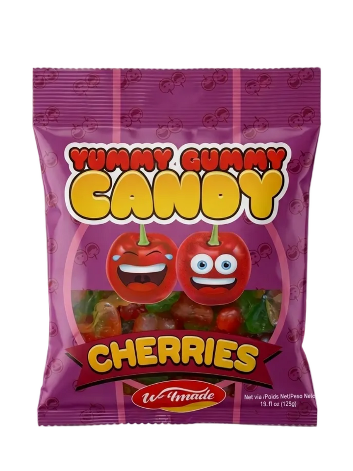 Wellmade  Yummy Gummy Candy Cherries (125g) - Papaya Express