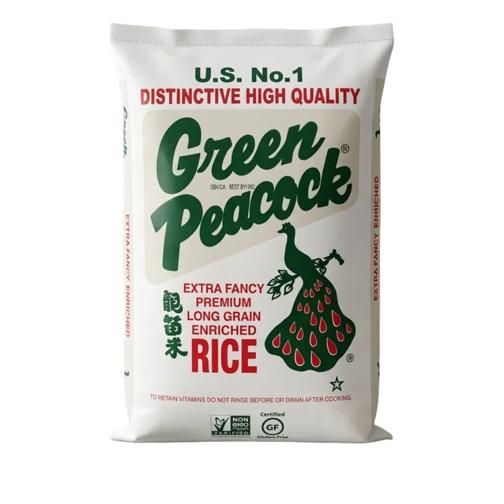Green Peacock Rice (25 lb)