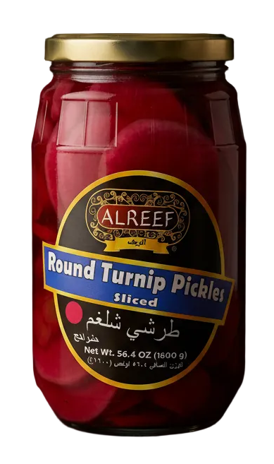 Alreef Round Sliced Turnip Pickles (1600g) - Papaya Express