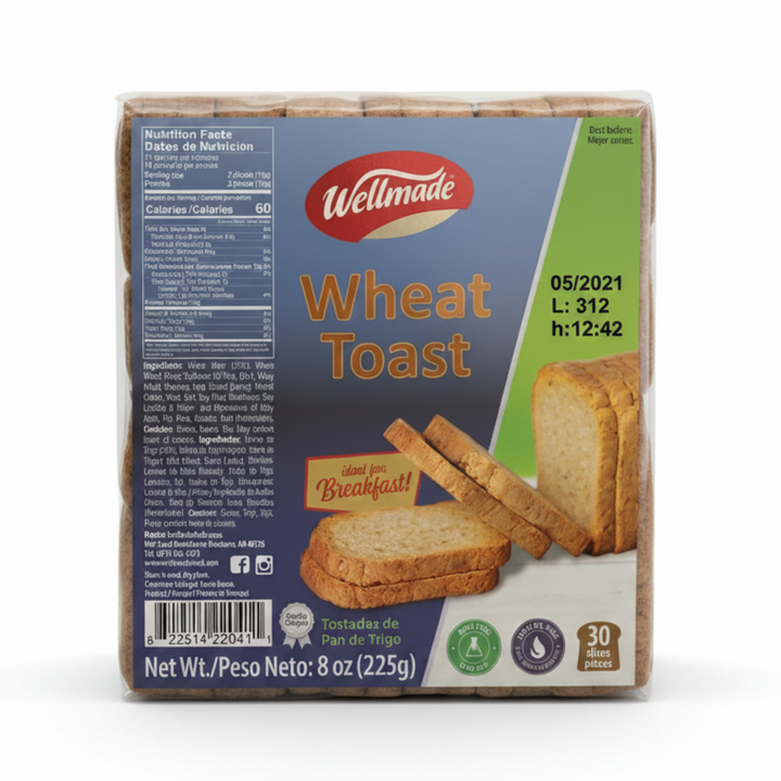 Wellmade Toast (8 oz) - Papaya Express