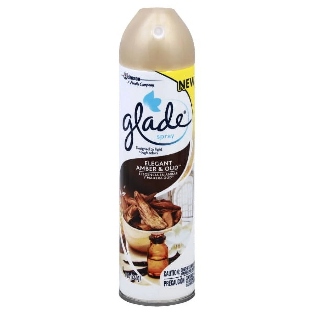 Glade Air Refreshener Elegant Amber&Oud(8oz) - Papaya Express