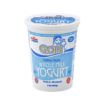 Gopi Indian Style Whole Milk Yogurt (2lb) - Papaya Express
