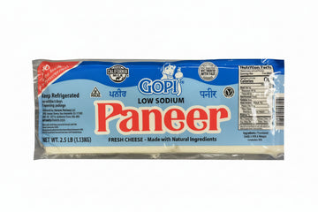 Gopi Low Sodium Paneer (2.5 LB) - Papaya Express