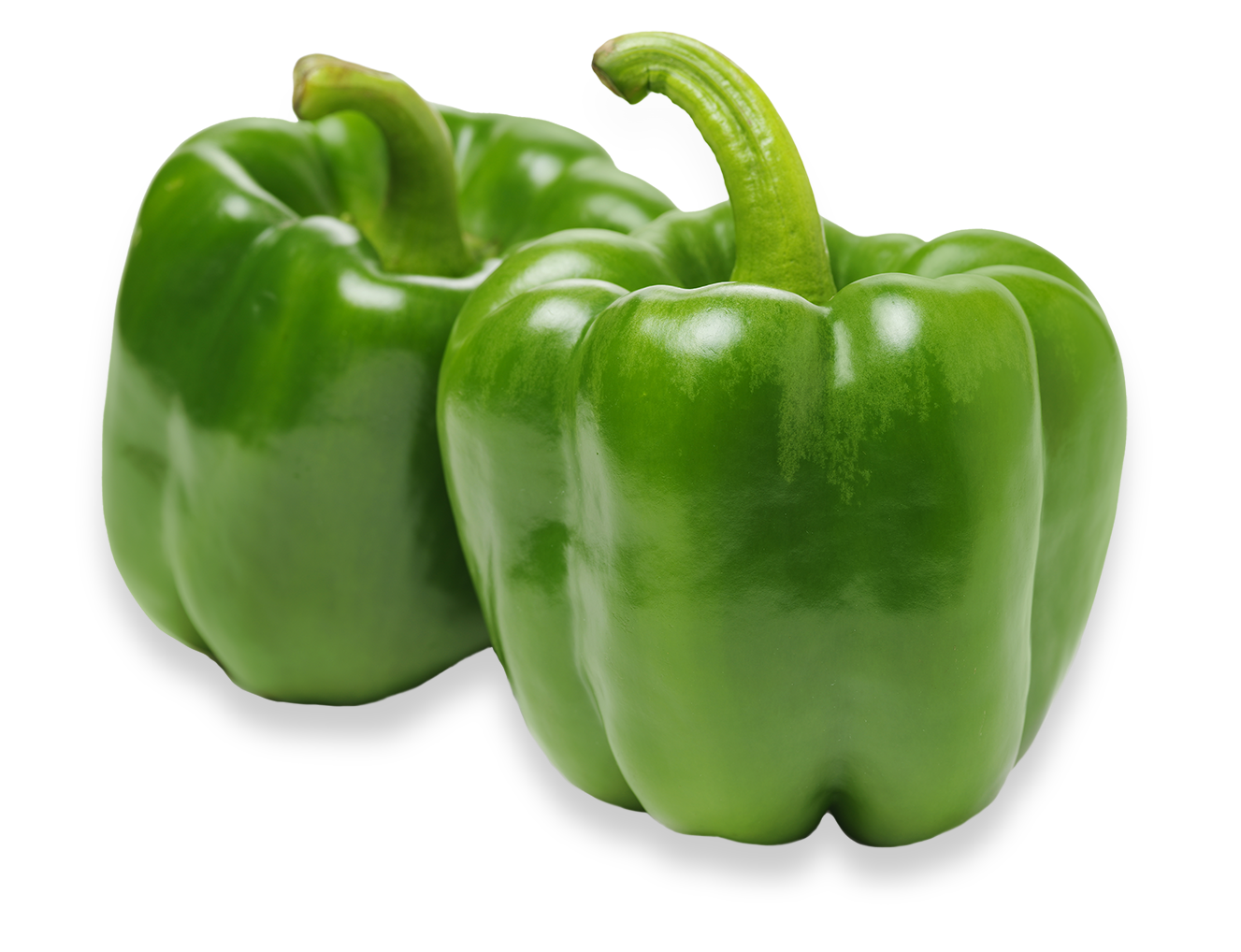 Bell Pepper Green ( By Each ) - Papaya Express