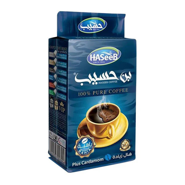 HASEEB COFFEE PLUS CARDAMON-BLUE (500G)