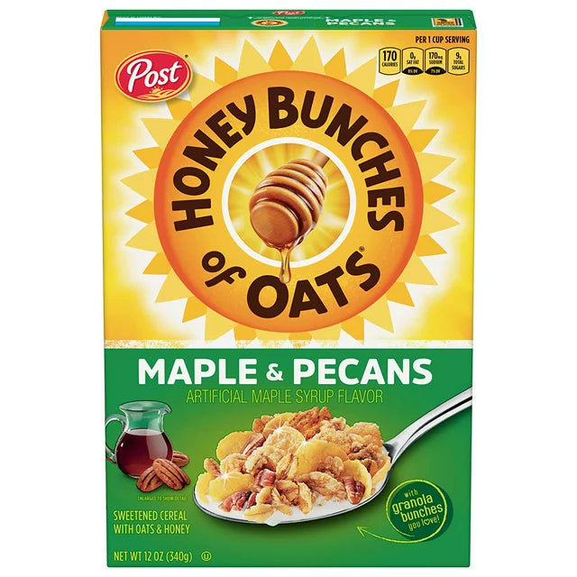 Honey Bunches of Oats Maple & Pecan (12Oz) - Papaya Express