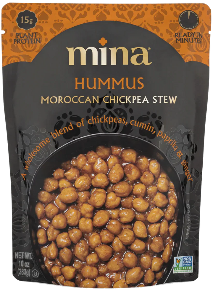 Mina Hummus Moroccan Chickpeas (10 oz) - Papaya Express