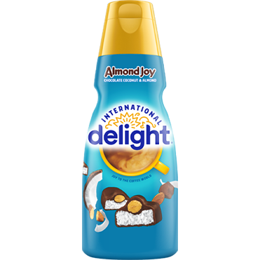 Delight Coffee Creamer Almond Joy (32oz) - Papaya Express