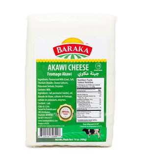 Baraka Ackawi Cheese (14oz) - Papaya Express