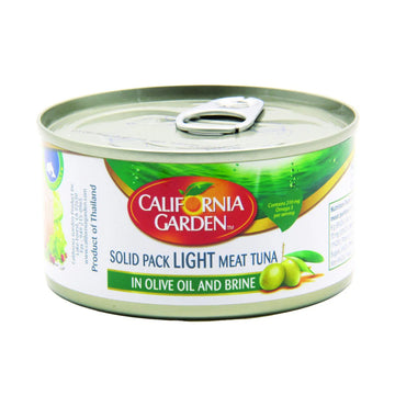 California Garden Light Tuna Olive-Olive Oil & Brine - Papaya Express