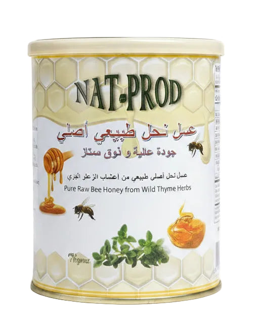 Nat-Prod Raw Bee Honey From Wild Thyme Herbs (900g) - Papaya Express