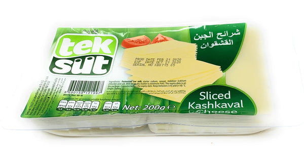 Tek Sut Sliced Kashkaval Cheese (200g) - Papaya Express