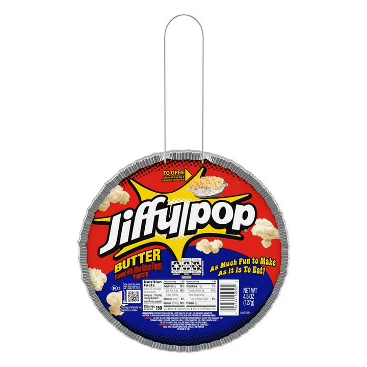 Jiffypop Butter Popcorn (4.5oz) - Papaya Express