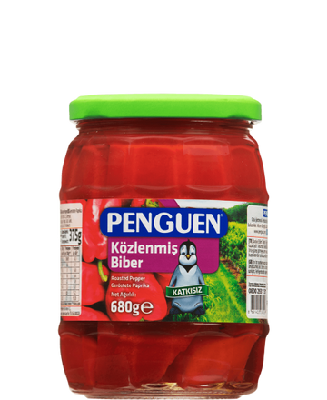 Penguen Roasted Peppers (24 oz) - Papaya Express