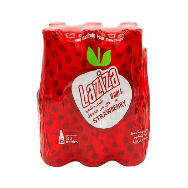 Laziza Non Alcoholic Drink- Strawberry - Papaya Express