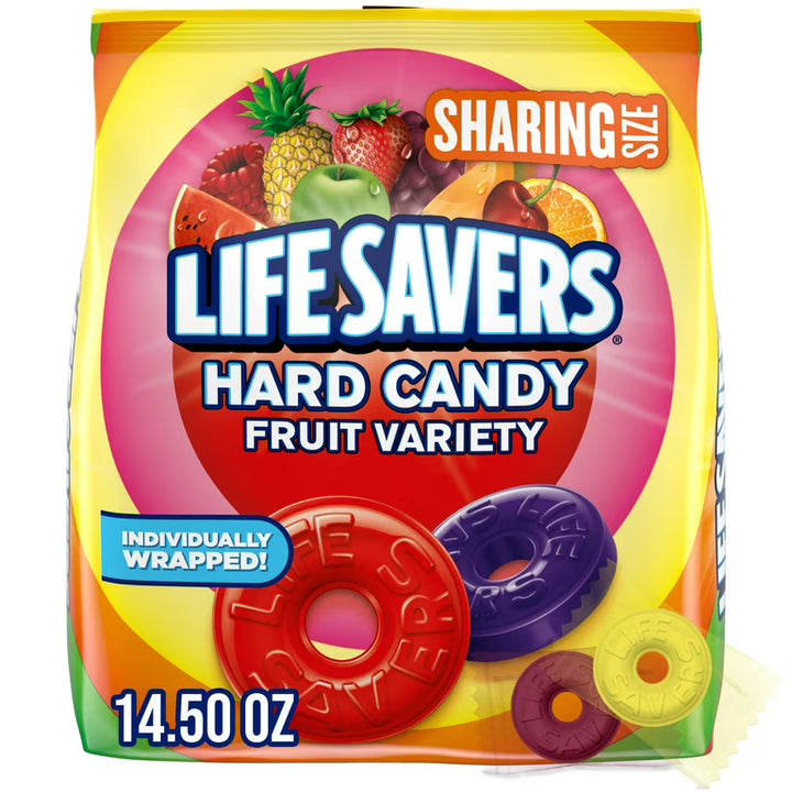 Life Savers Fruit Variety Hard Candy Sharing Size (14.5 oz)