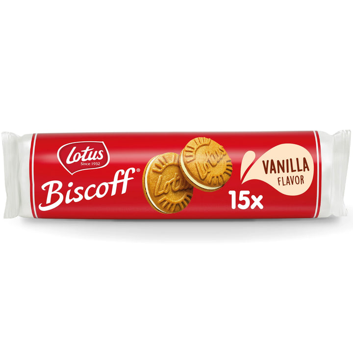 Lotus Biscoff Vanilla (15pcs) (150g) - Papaya Express