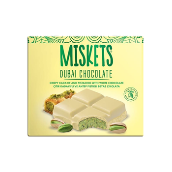 Miskets Dubai White Chocolate (100g) - Papaya Express