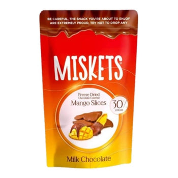 Miskets Milk Chocolate Coated Freeze Dried Mango (80g) - Papaya Express