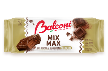 Balconi Mix Max Dark Chocolate fondente Sponge Cake (10CT) - Papaya Express