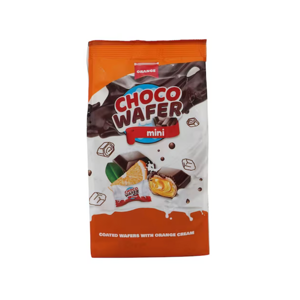 Choco Wafer Mini W/Orange Cream(140g - Papaya Express